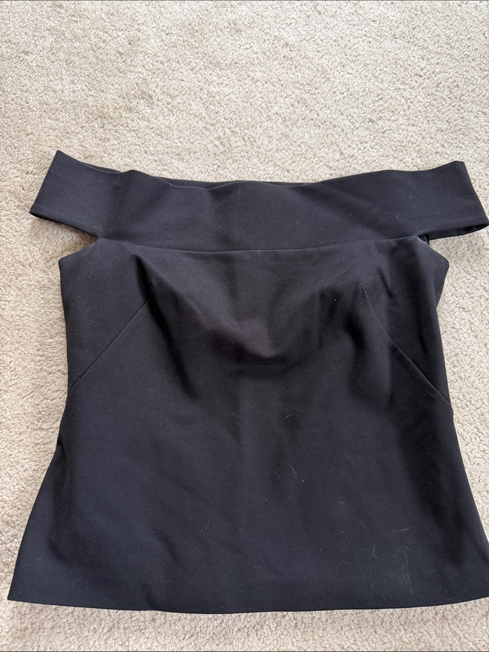 Eliza J Off Shoulder Black Top size 4